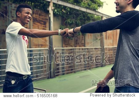friendship fist bump greeting togetherness youth