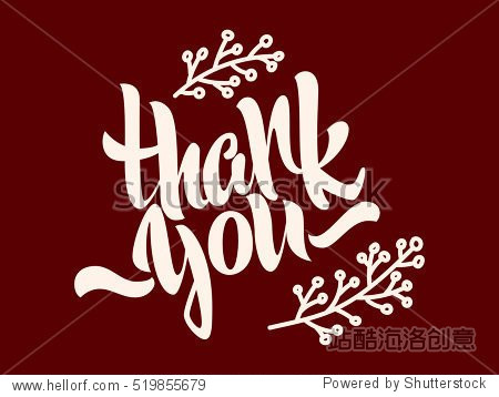 thank you lettering. hand written thank you poster.