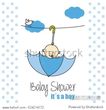 baby shower. its a boy