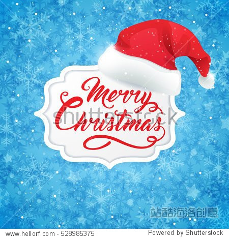 merry christmas lettering. design for greeting card.