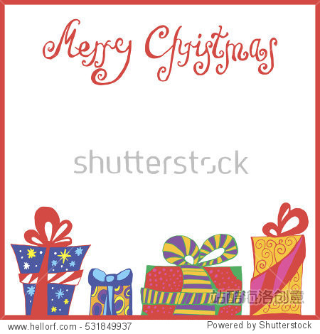 merry christmas and new year invitation congratulation and