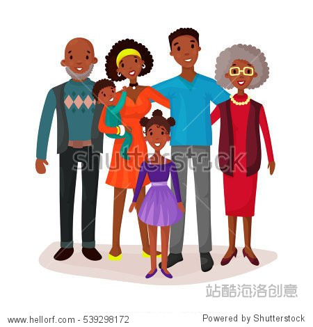 cfamily with puppysmiling kidbaby and grandpamom dad grandma