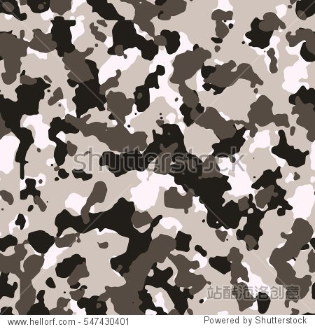 seamless gray and brown urban camouflage pattern