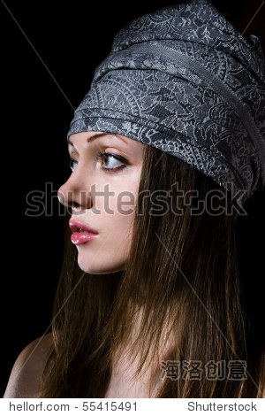 埃及的俄国女沙皇的女孩 - 美容\/时装服饰,人物