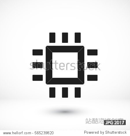 chip icon vector - 站酷海洛正版图片, 视频, 音乐 -