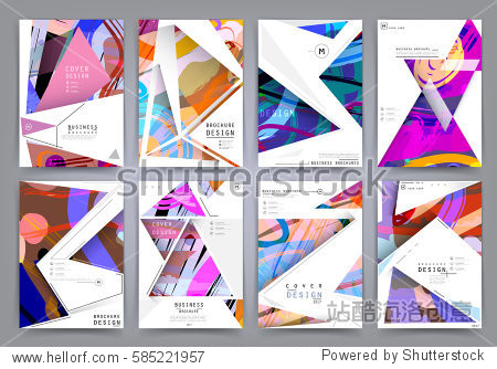 or cover for business purposes layout with space for text and