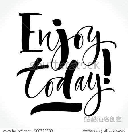 lettering template for t-shirt, banner, flyer, gift card