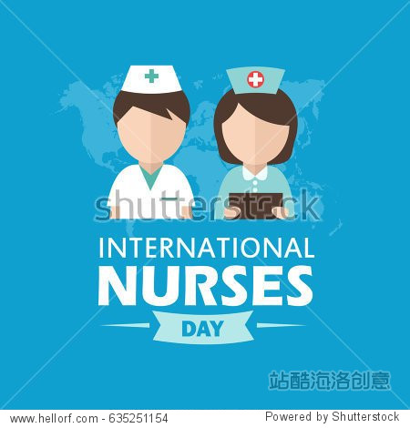international nurse day illustration modern