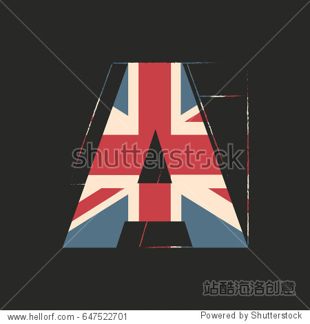 great britain patriotic font.