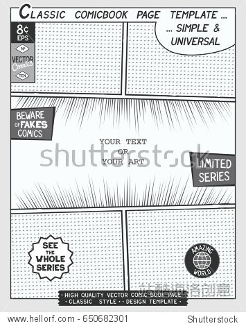 free space comic book page template. comics  and
