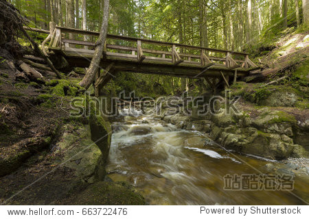 bridge over cypress creek at cypress falls park which is a short