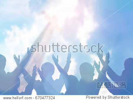christian worship bacworshiptu be focussky-freedomhands of god