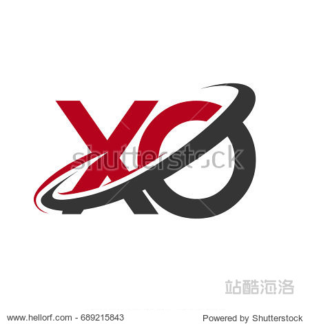 colored red and black swoosh design isolated on white background