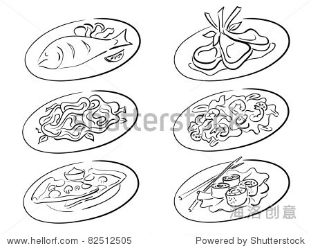 restaurant main course meals served in plate