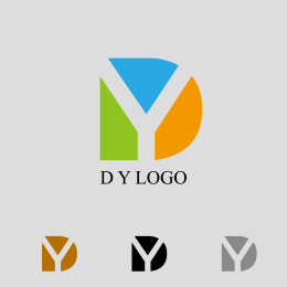 字母y,d标志logo
