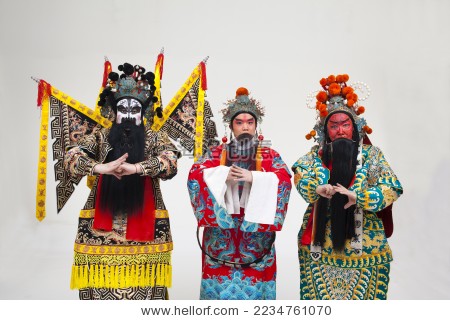 京剧桃园结义, - 站酷海洛正版图片, 视频, 音乐素材交易平台