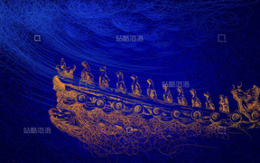 艺术家 IP艺术家作品-线圈风格神兽