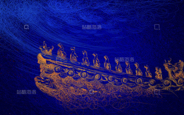 艺术家 IP艺术家作品-线圈风格神兽