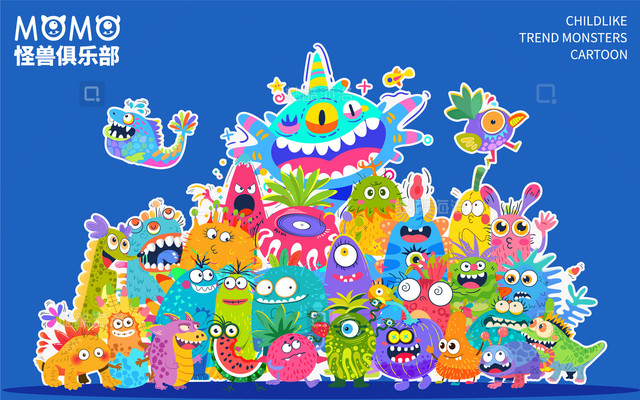 商品类目MOMO怪兽俱乐部
