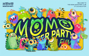 商品类目MOMO怪兽派对