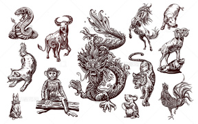 独立设计师 IP十二生肖