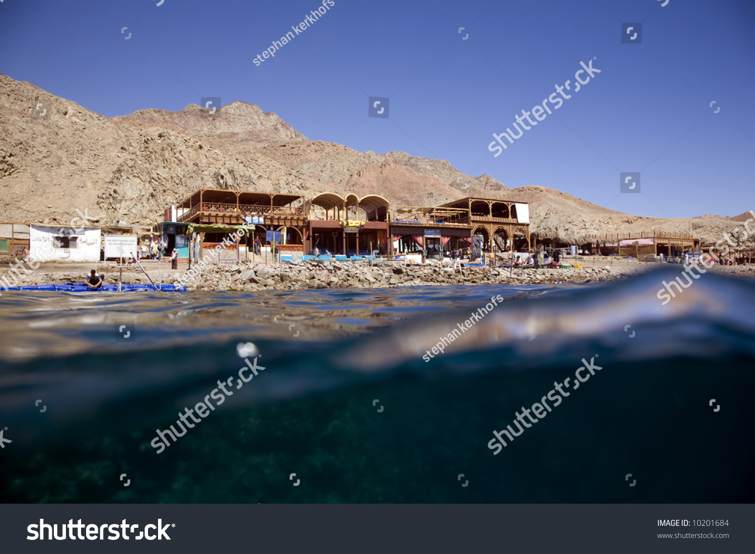 the blue hole in Dahab