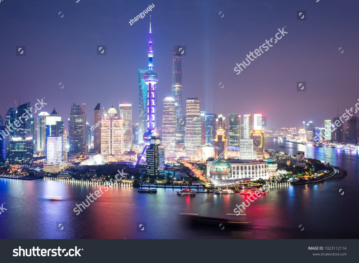 Shanghai at night  China