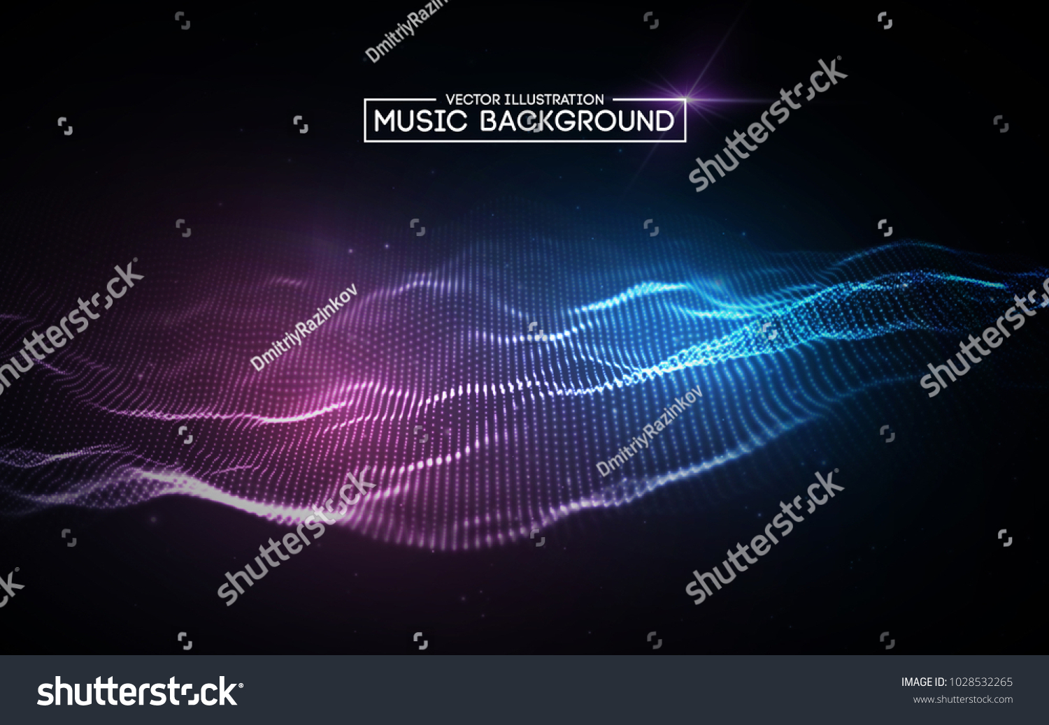 Music abstract background blue. Equalizer for music  showing sound waves with music waves  music background equalizer vector concept.