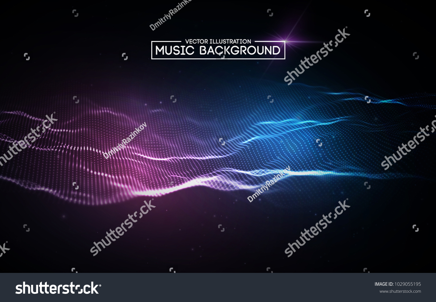 Music abstract background blue. Equalizer for music  showing sound waves with music waves  music background equalizer vector concept.