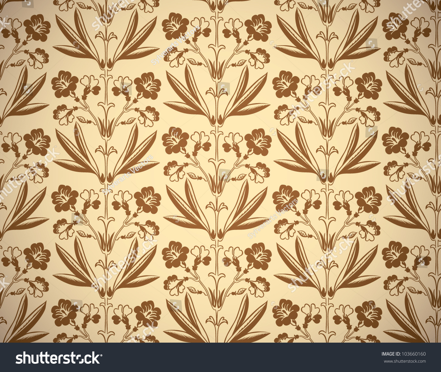Old Website Background Pattern Vintage floral style seamless background beautiful vector wallpaper or ...