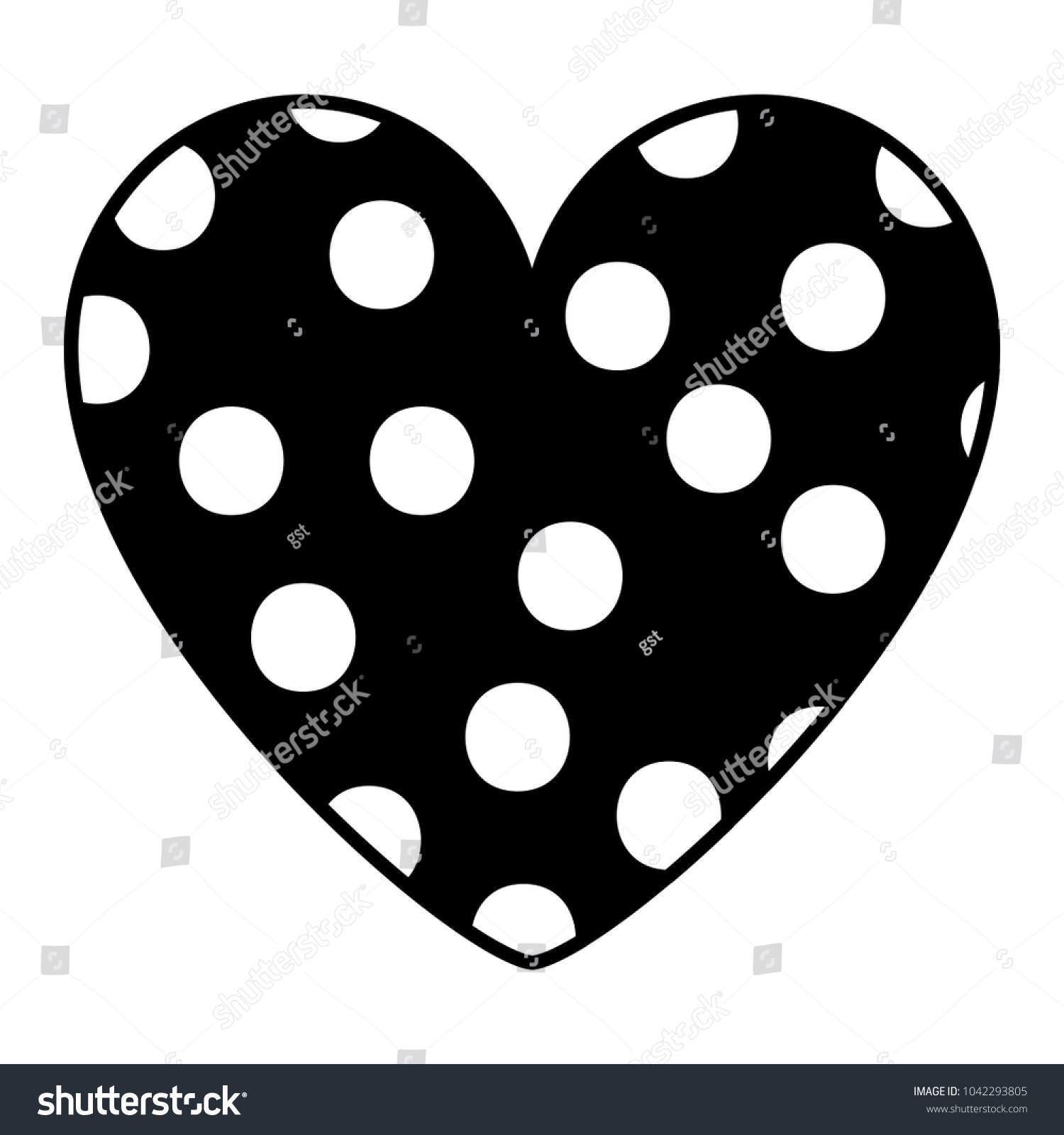 dotted heart in love decoration romantic_站酷海洛_正版图片_视频_字体_音乐素材交易平台_站酷旗下品牌