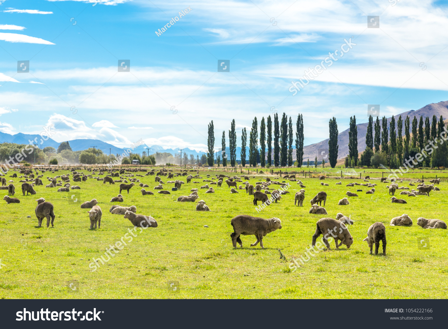 Queenstown in New Zealand. The city of adventure and nature.