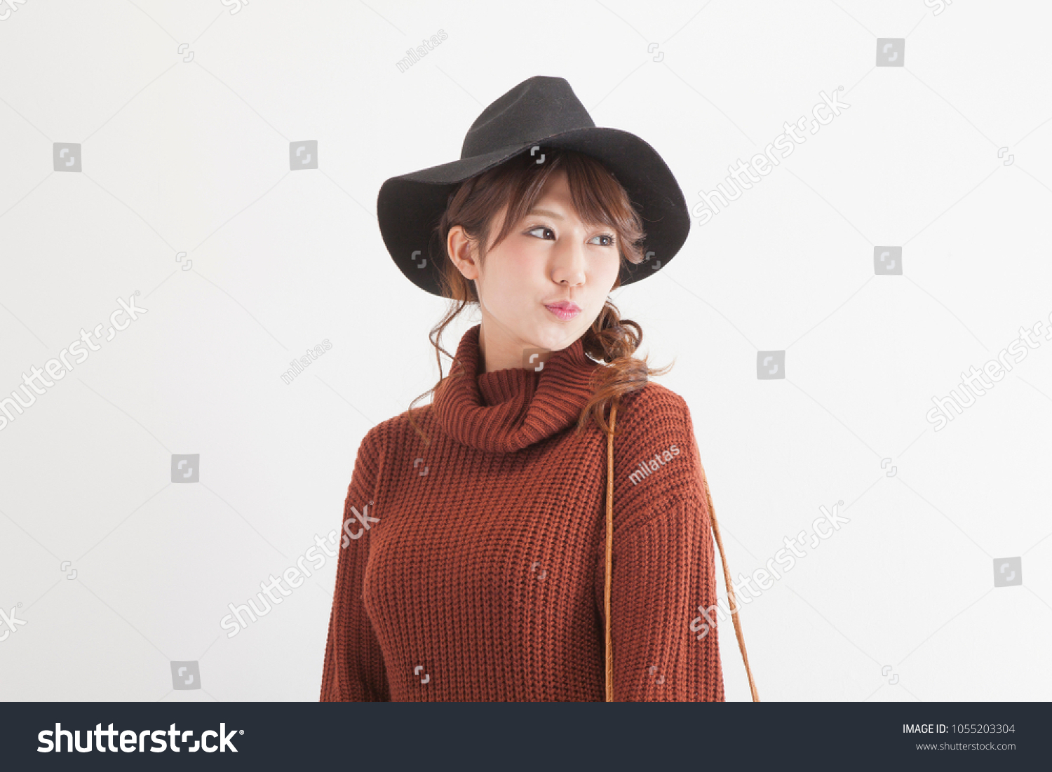 Young japanese woman portrait