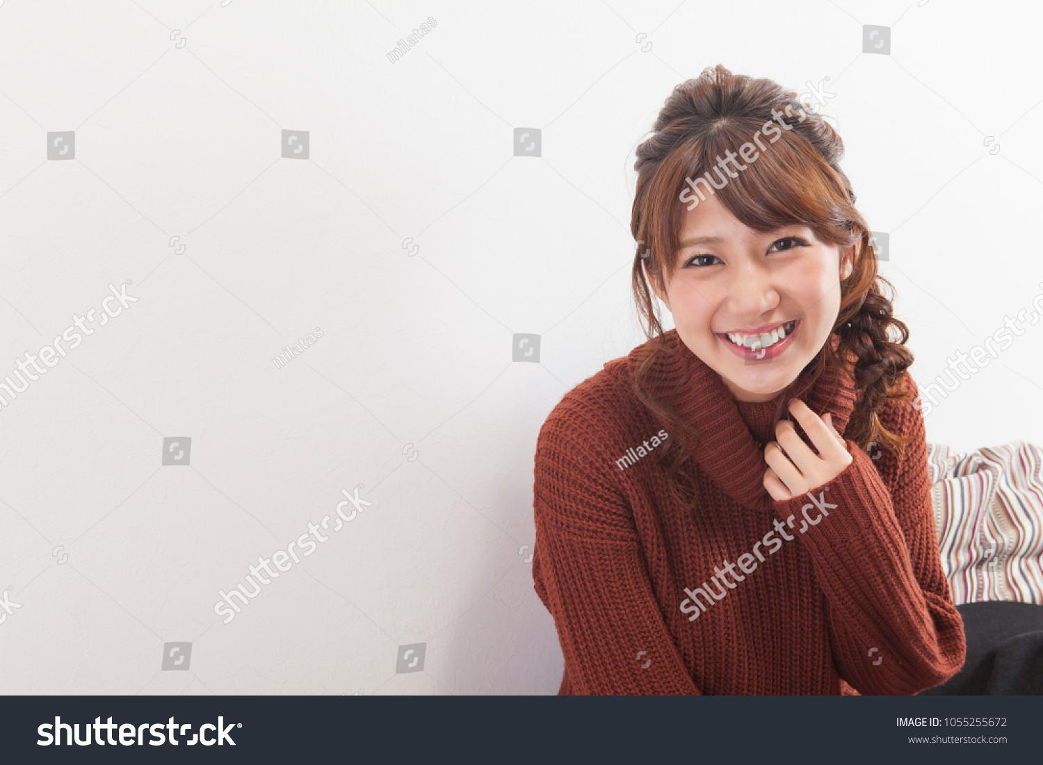Young japanese woman portrait