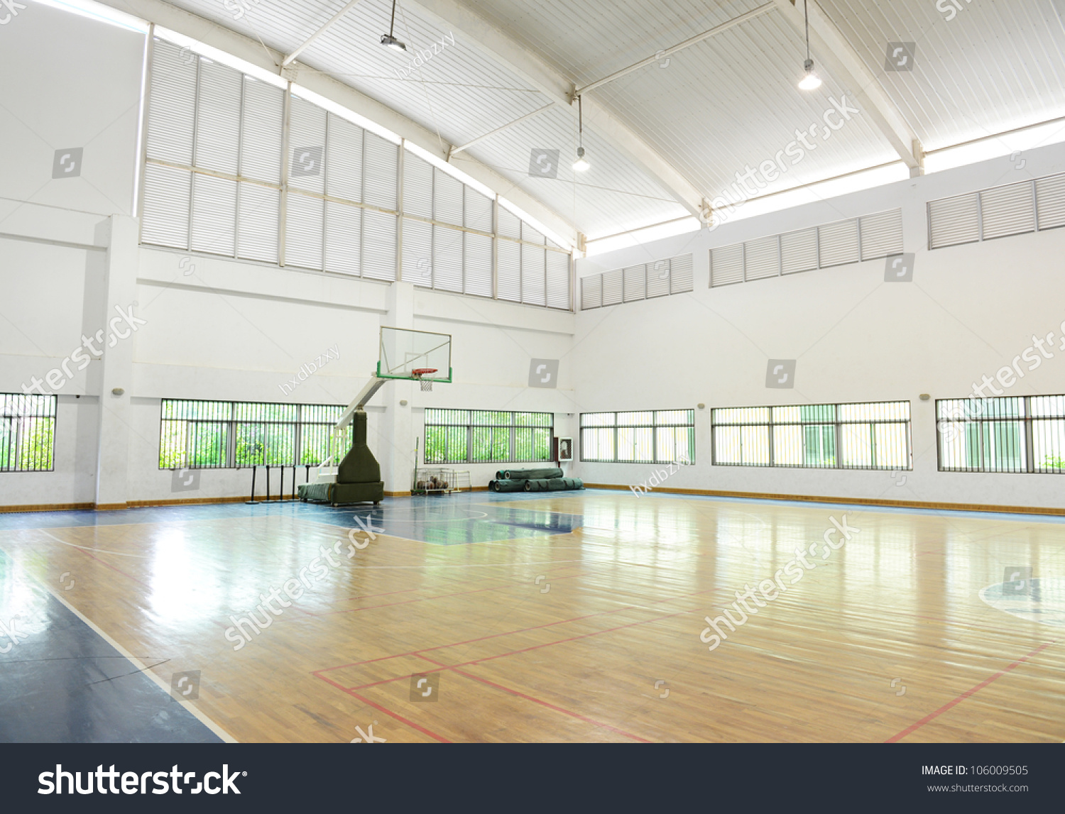 basketball court   school gym indoor.