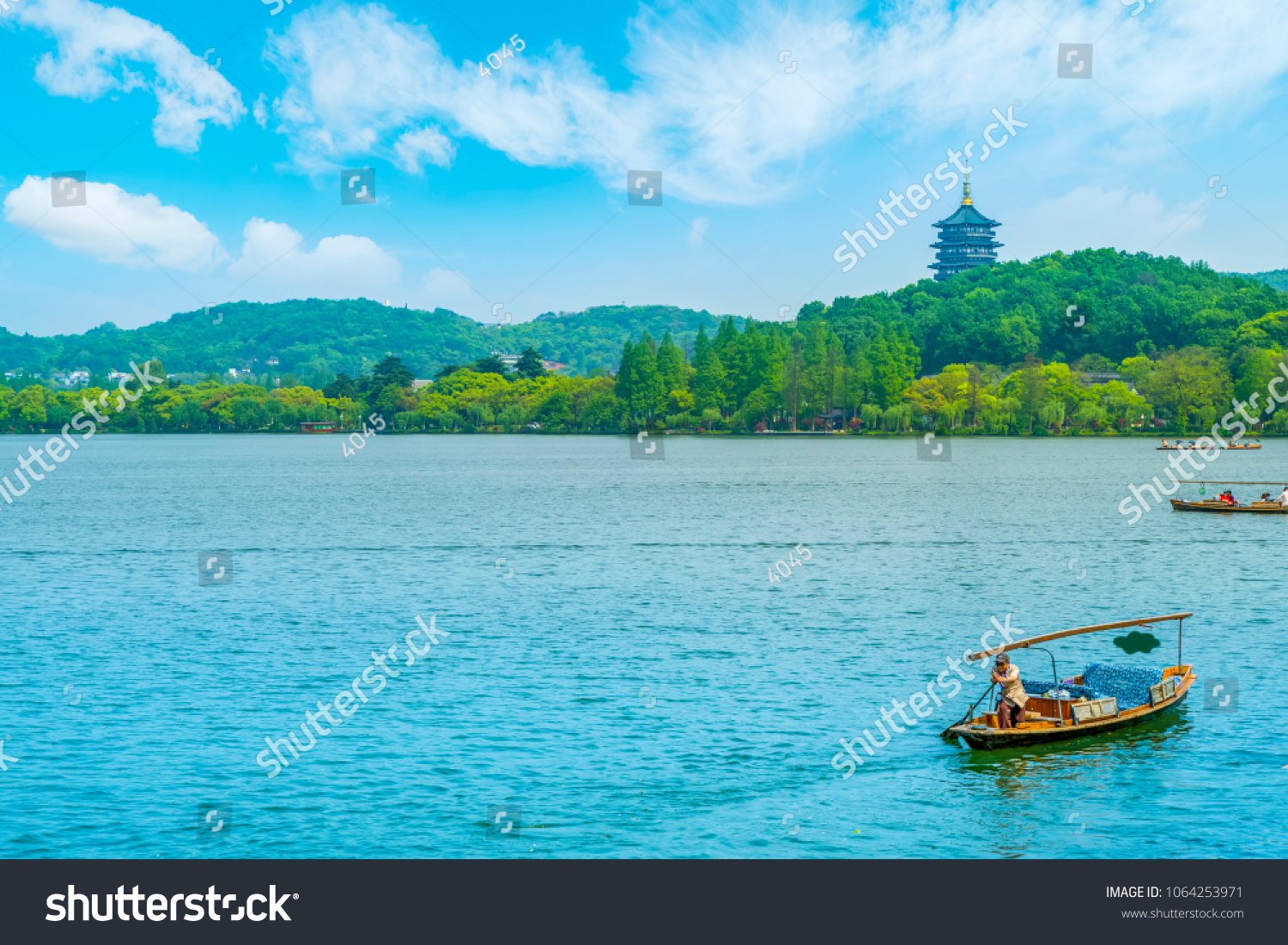 Hangzhou West Lake pagoda Scenic Area