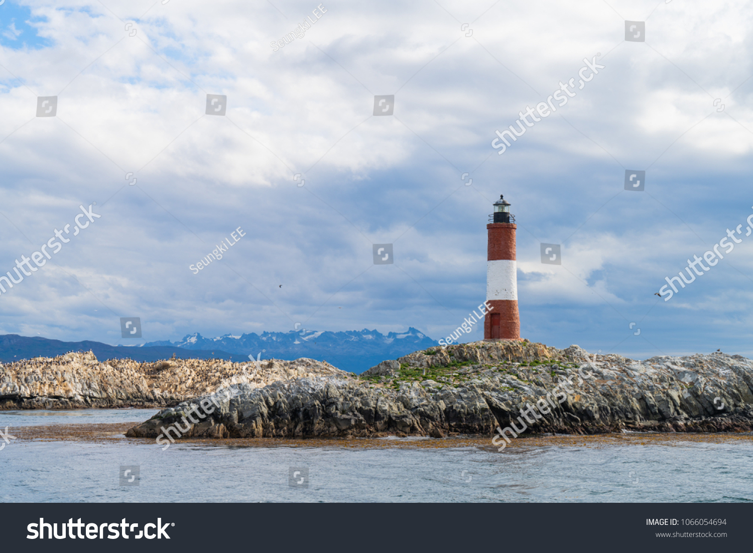 Les eclaireurs lighthouse in beagle canal  Argentina