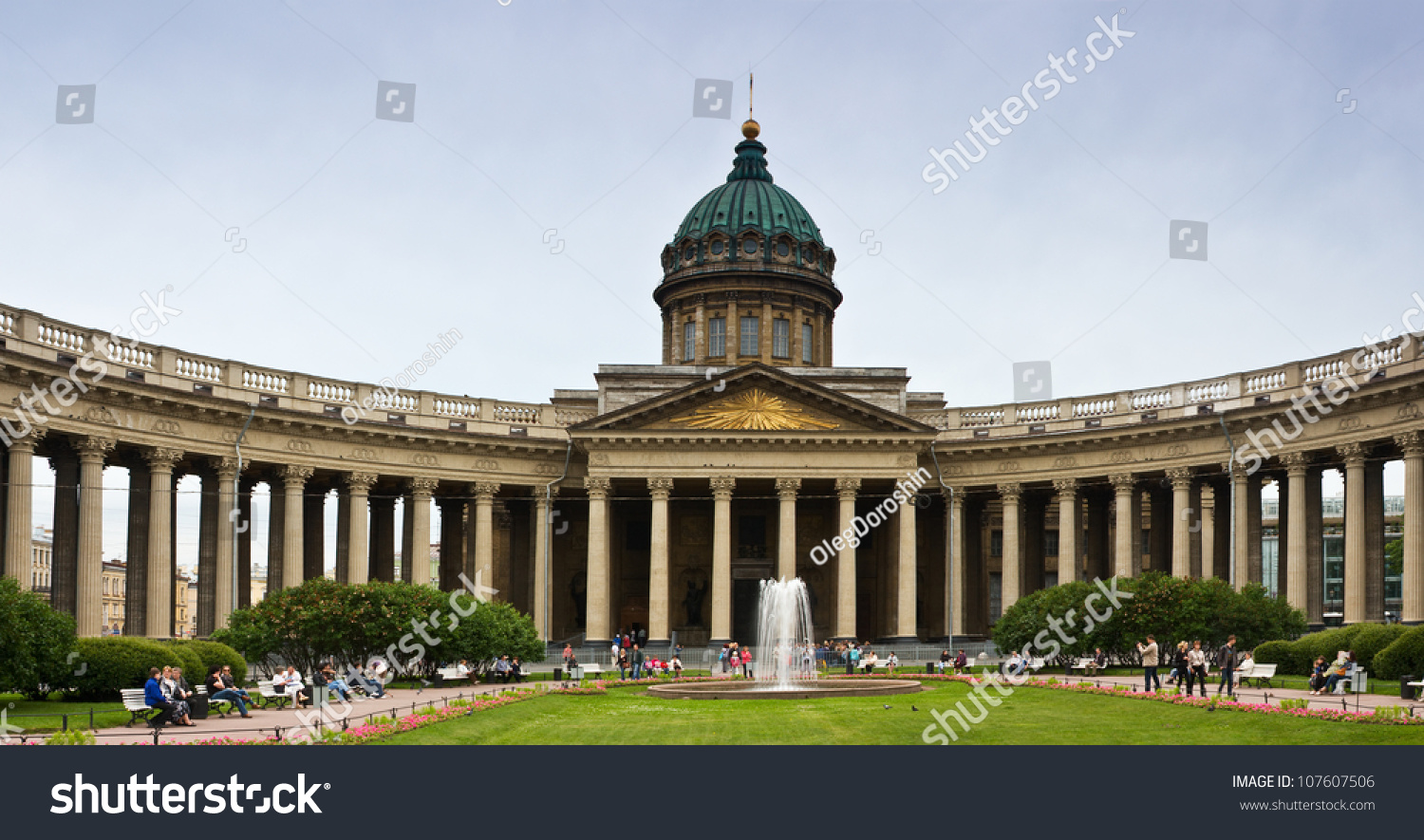 Kazan Cathedral or Kazanskiy Kafedralniy Sobor in Saint Petersburg