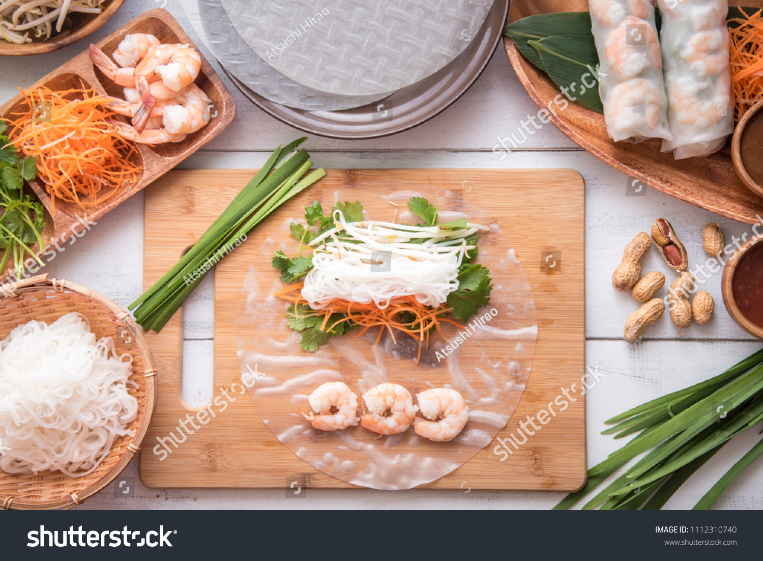 cooking vietnamese summer roll