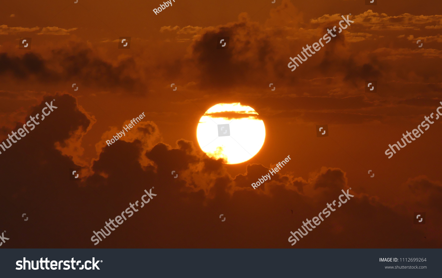 Orange Sunset Closeup