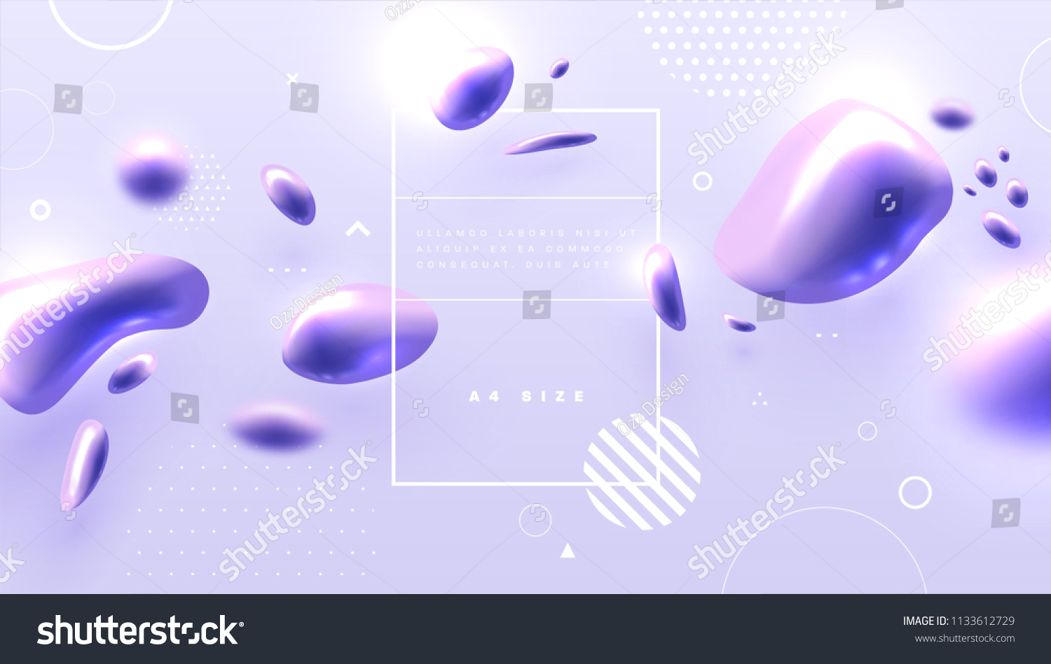 Abstract pink background with beautiful liquid fluid for cosmetics cream posters  placards and brochures. Eps10 vector illustration.