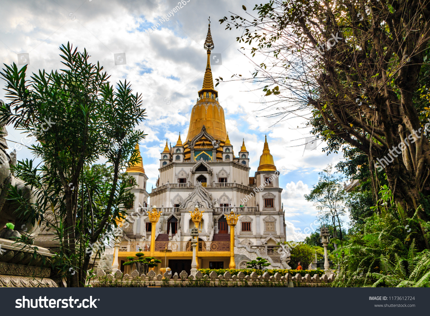 Buu Long Pagoda in Ho Chi Minh City.