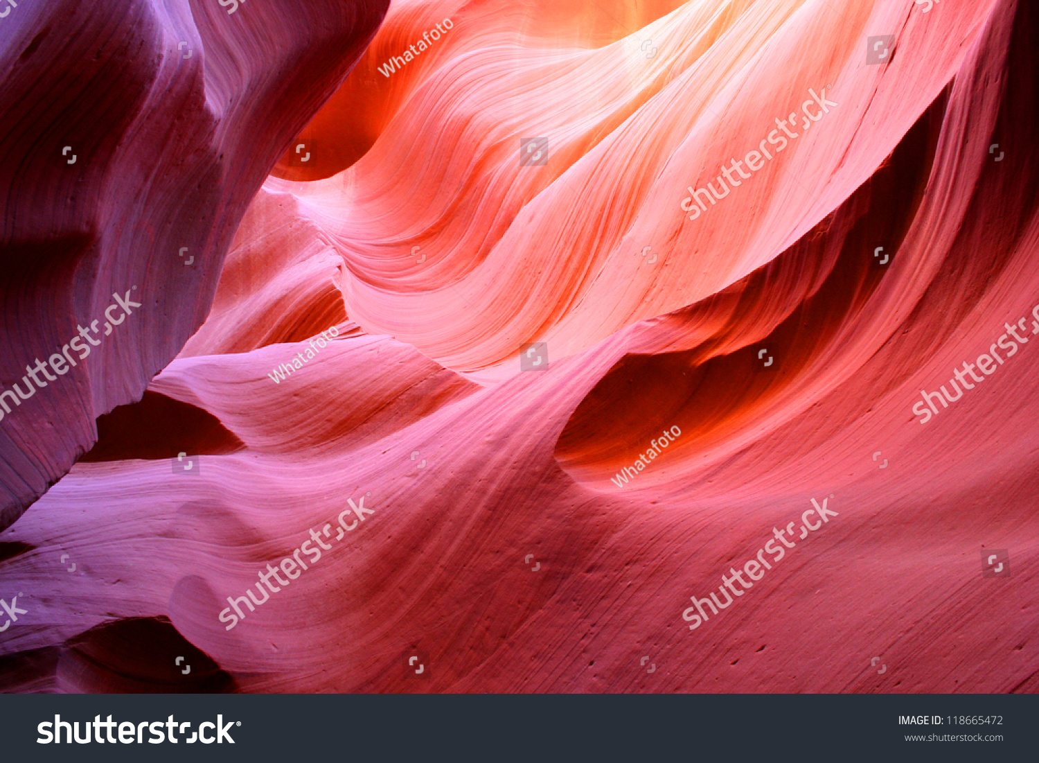 Antelope Slot Canyon  Page  Arizona  USA.