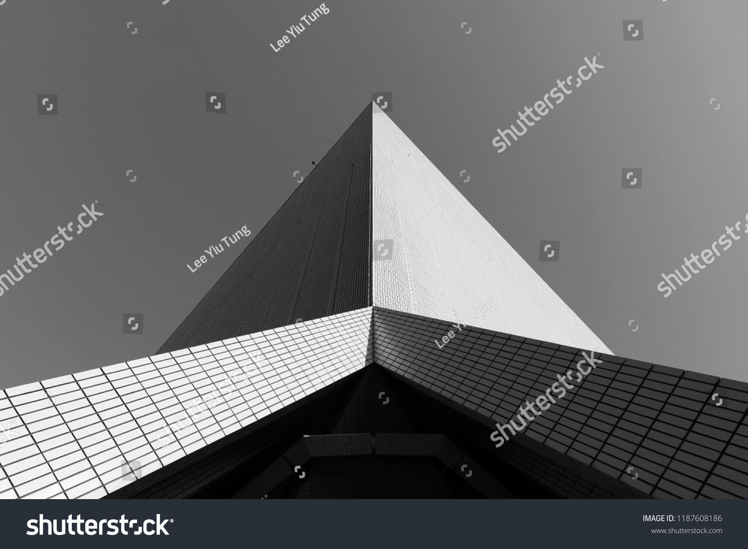 Modern building abstract background