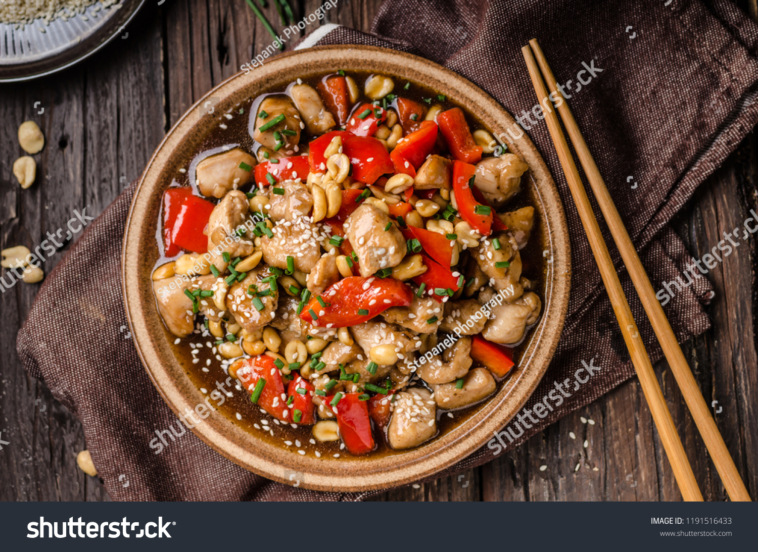 delish food  rice  fresh red pepper and chillli  food photography