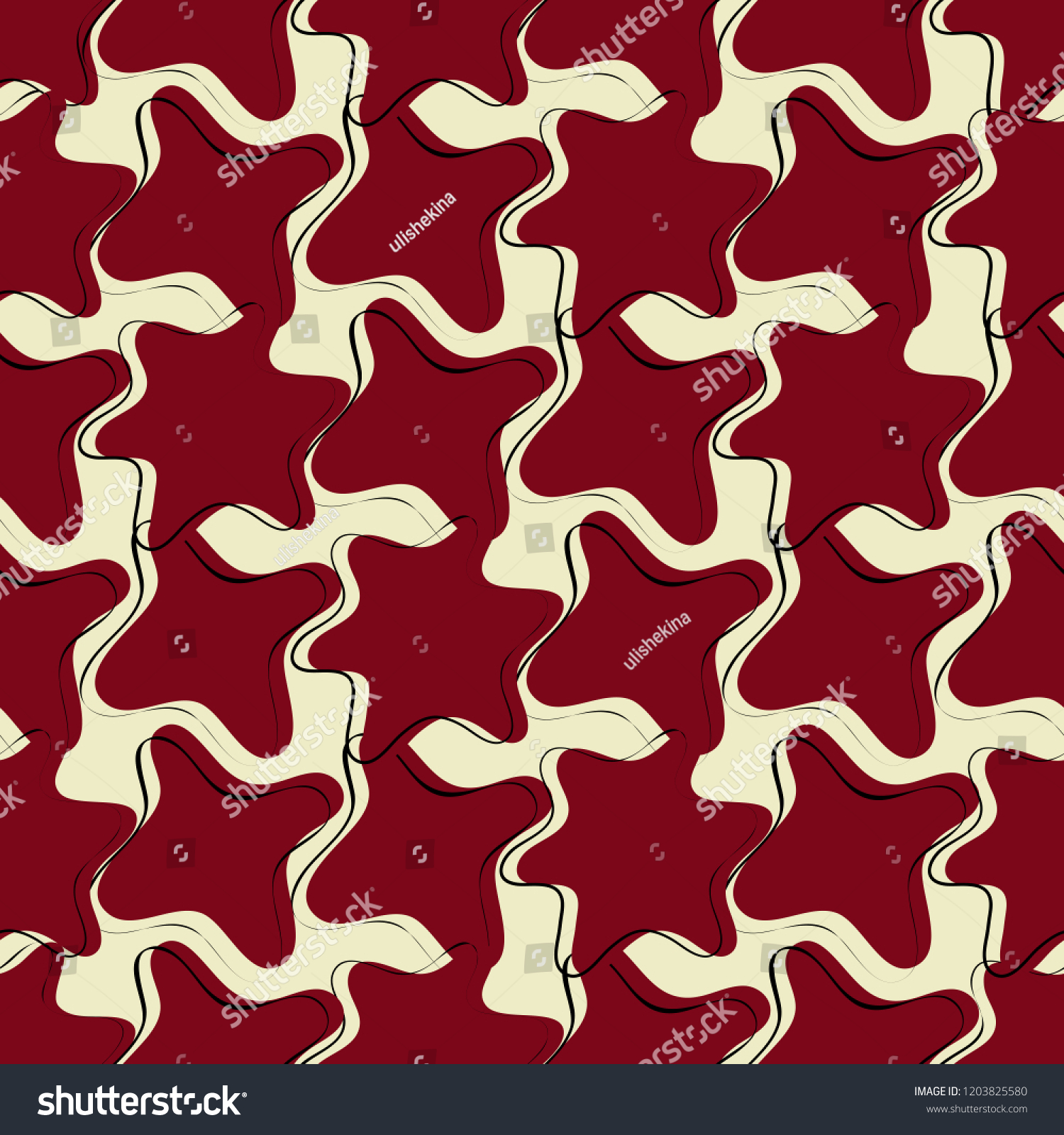 Seamless abstract pattern with geometric pattern.
