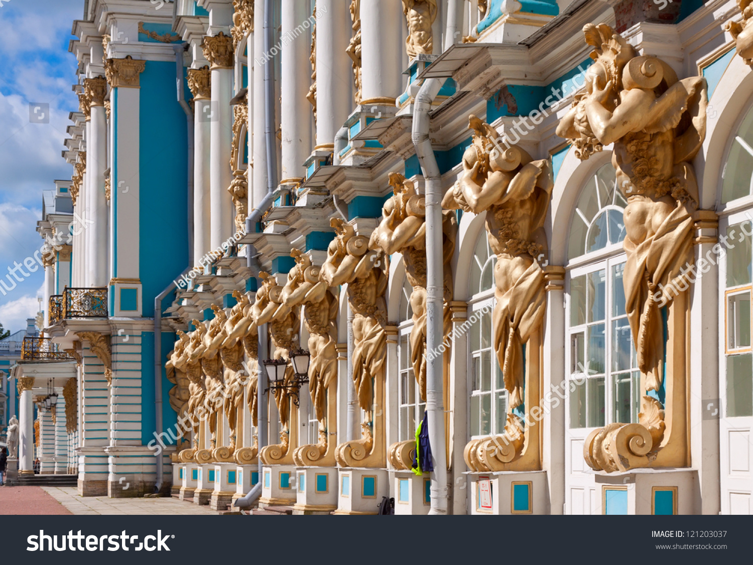Catherine Palace in Tsarskoye Selo  St. Petersburg