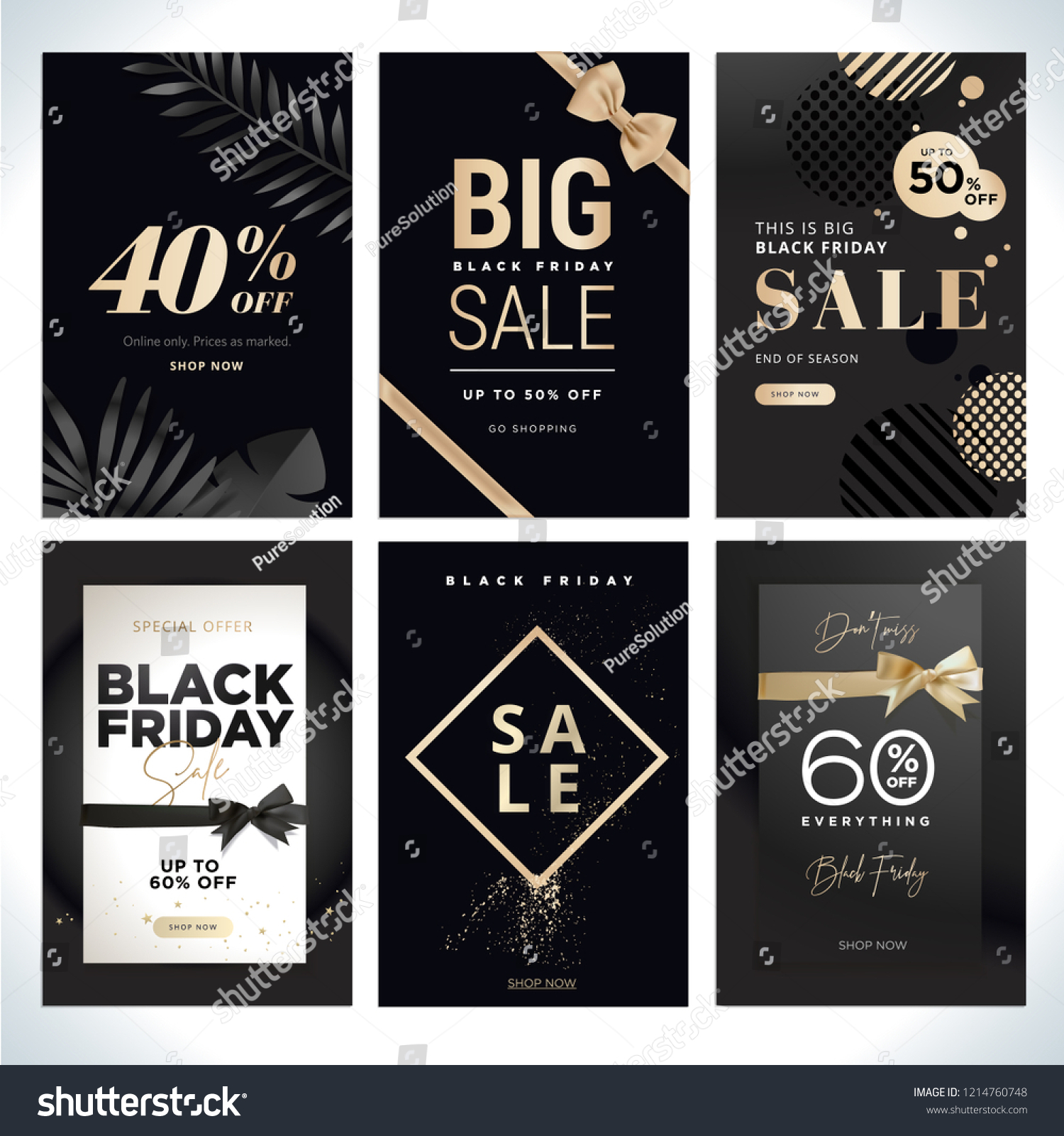 Black Friday sale. Vector illustration concepts of online shopping website and mobile website banners  posters  newsletter designs  ads  coupons  social media banners  marketing material.