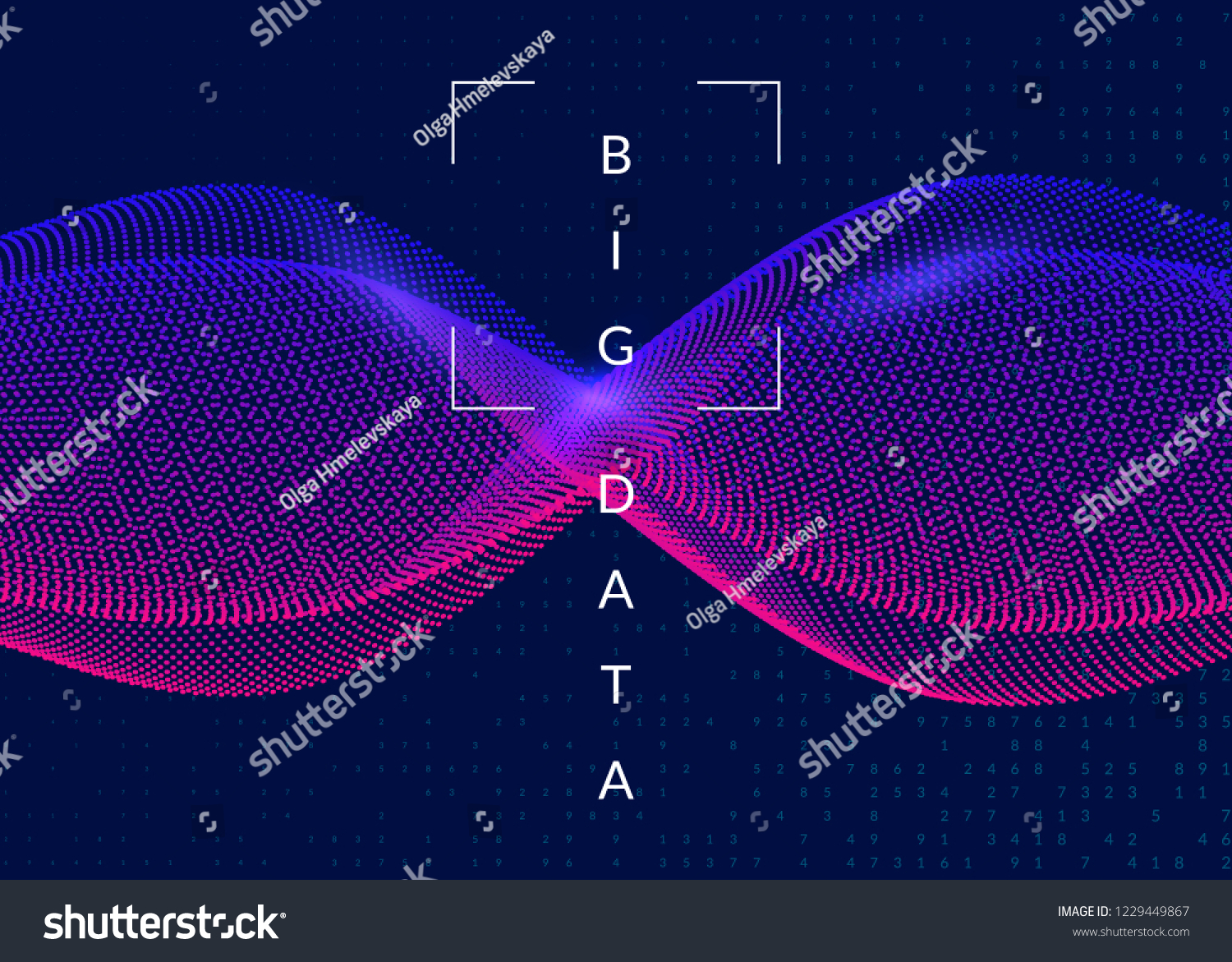 Deep learning background. Technology for big data  visualization  artificial intelligence and quantum computing. Design template for network concept. Futuristic deep learning backdrop.