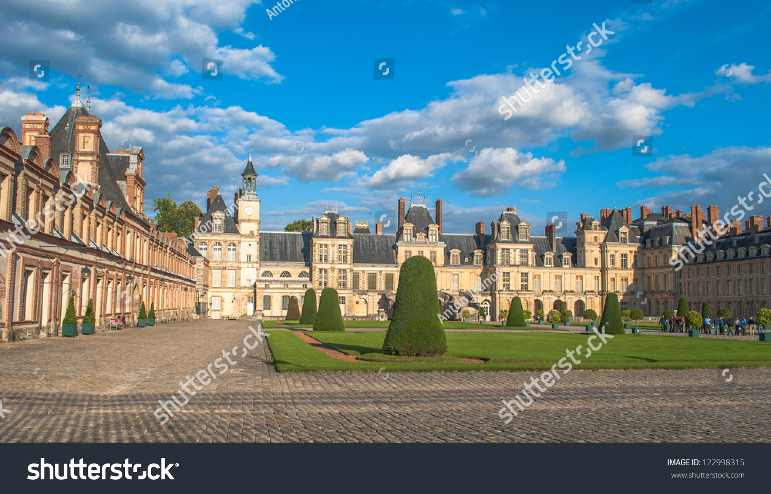 Castle Fontainebleau  France  50 miles away from Paris
